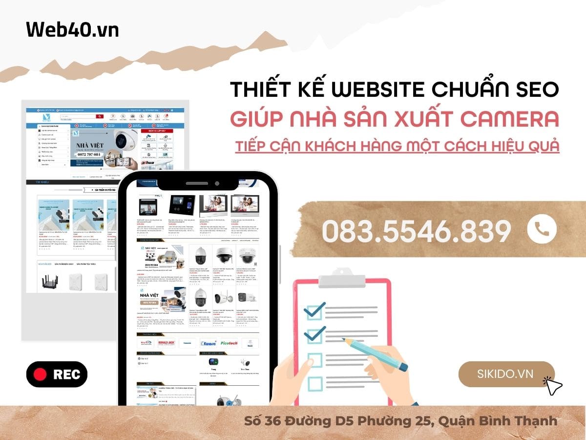 Thiết kế website chuẩn SEO